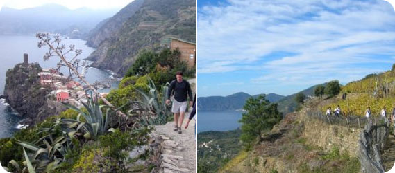 Tratto Corniglia Vernazza del Sentiero da trekking