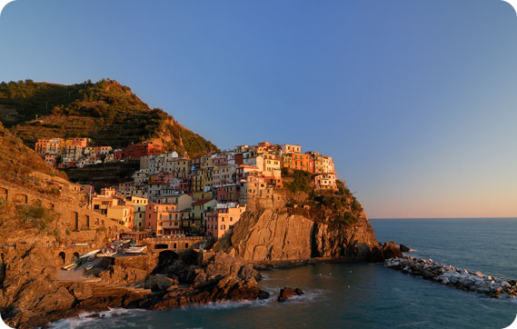 Bella panoramica di Manarola