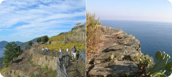 I sentieri ed il paesaggio naturale del Parco Nazionale