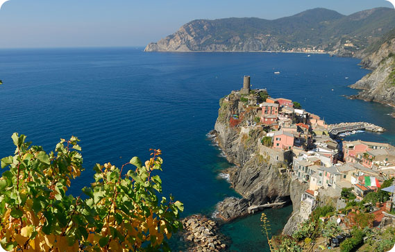 Vernazza dall'alto